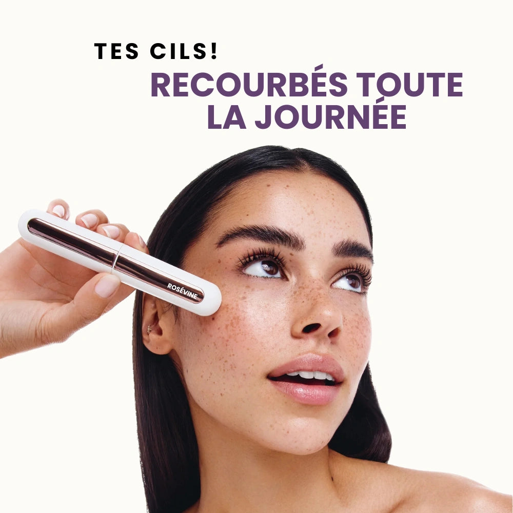 ROSÉVINE CURLER™ Recourbe-cils Chauffant